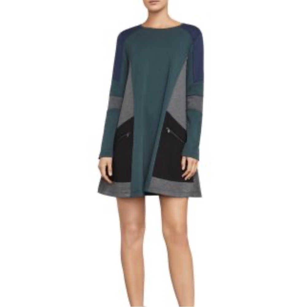 Color Blocking Dress - Picture 1 of 5